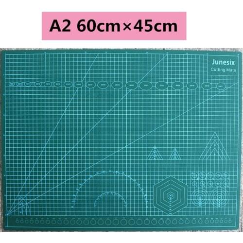 Cutting Mats A2 Grid Double-sided Plate Design Engraving Model Mediated Knife Scale Cut Cardboard School Office Supply Paper Cut