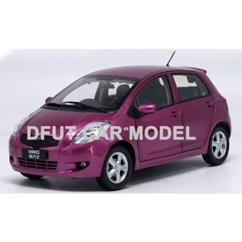 Diecast wheel 1:18 Alloy Pull Back Toy YARIS Car Model Of Childrens Toy Cars Original Authorized Authentic Kids Toys