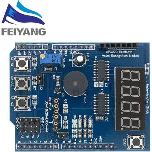 Multifunctional expansion board kit based learning UNO R3 LENARDO mega 2560 Shield Multi-functional for Arduino