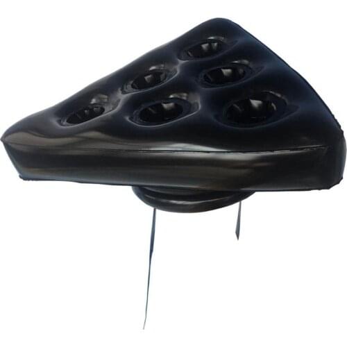 Inflatable Tricorne Coaster 6 Hole Inflatable Hat Floating Cup Holder Swimming Pool Party Supplies Beer Ping Pong