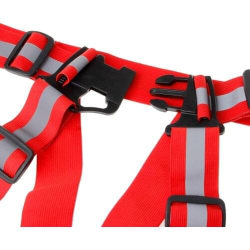 High Visibility Neon Reflective Belt Safety Vest Fit For Running Cycling Sports N84F