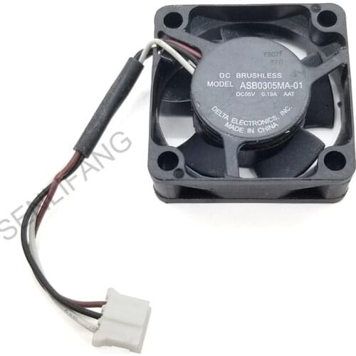 Genuine new for ASB0305MA-01 3010 3cm DC 5V 0.19A Miniature Heat Dissipation Fan