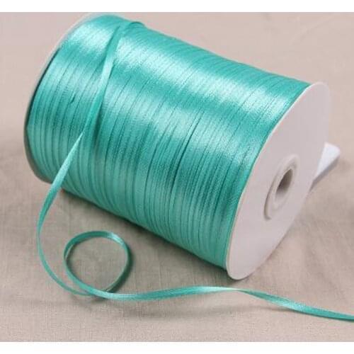 REDJCK 25 Yards\lot 3 mm Width DIY Material Satin Ribbon For Gift Wrap Packing Arts Crafts Sewing Christmas Wedding Decoration