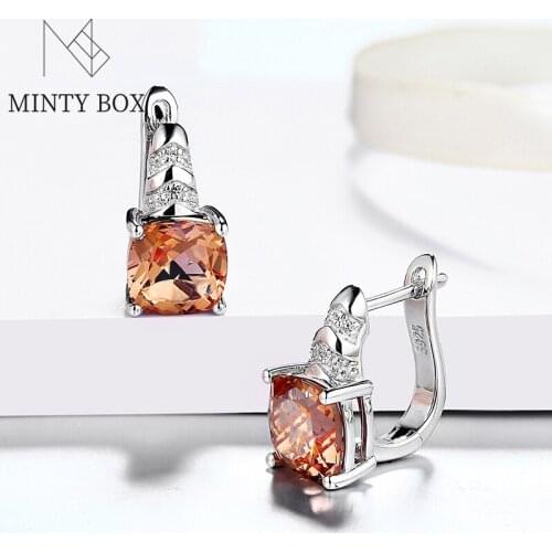 Zultanite Sterling Silver Stud Earring for Women Fine Jewelry 4.6 Carats Created Dispore Color Change Stone Classic Hot Selling