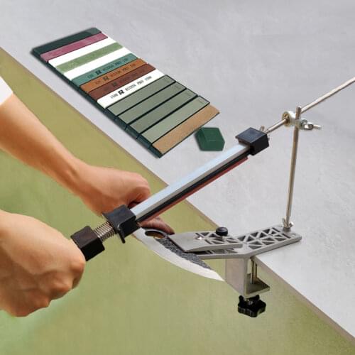 Fixed angle sharpener Set knife sharpener professional oil stone Oilstone whetstone sharpening stone sets LEATHER sharpener GT