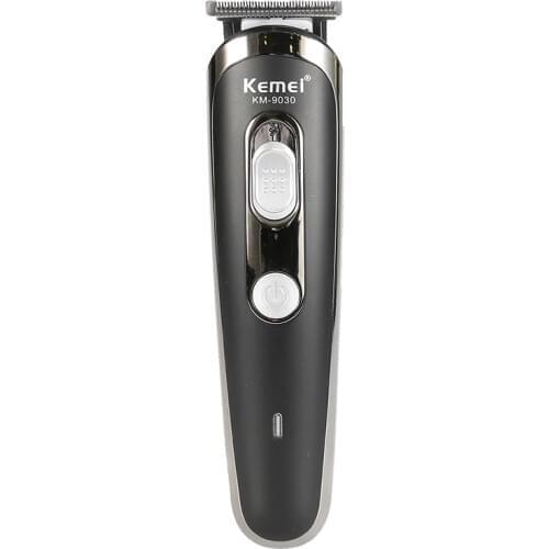 Kemei-9030 Barber Electric Hair Clipper Rechargeable Low Noise Hair Trimmer Hair Cutting Machine Beard Shaver Trimmer For Men