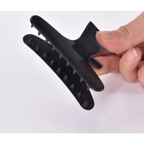 12pcs/set Salon Hairdresser Butterfly Hairpin Clips Black Barber Plate Hair Positioning Hairdressing Clip Hair Styling Tools