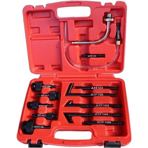 13Pcs Transmission Oil Filling Adaptor Gearbox Oil Injector Replacement Canister For Volkswagen Audi Mercedes-Benz BMW