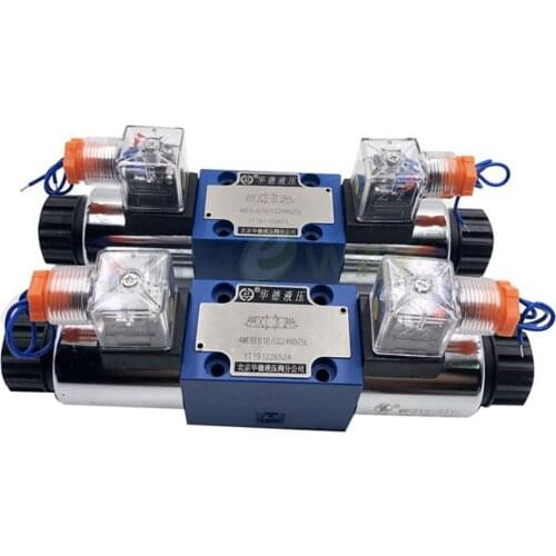 4WE6D61B/OFCW220-50N9Z5L HUADE 4WE6 Hydraulic Solenoid Valve Directional Spool Valve