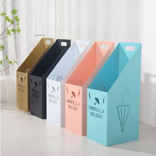 Household Furniture Cafe Umbrella Drain Stand Creative Hotel Lobby Floor Umbrella Holder Simple Office Front Desk Storage Bucket
