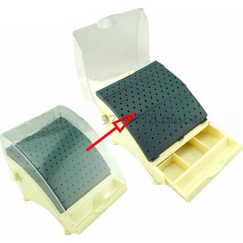 Guaranteed Dental Bur Holder 142 Burs Block Station with Pull Out Drawer