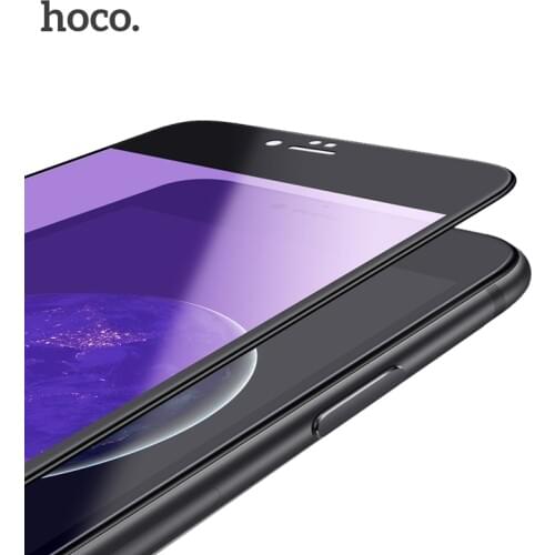 HOCO for iPhone 7 8 & 7 8PLUS 3D Soft Edge Flexible Tempered Glass Film Transparent Anti Blue Ray Screen Protector for iPhone7