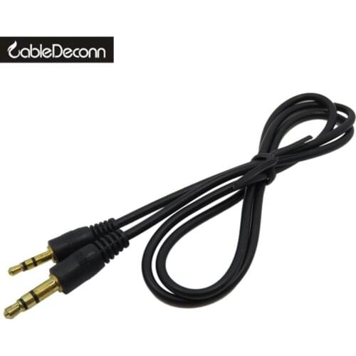 2 PCS Deconn 3.5MM to 2.5MM Male Cable Audio Aux Jack Male Converter HOT Sales 50cm