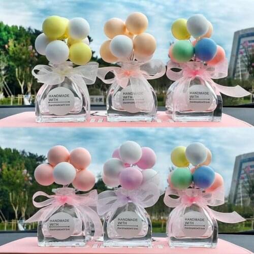 Creative Vehicle Fragrance Perfume Car Advertisement Balloon Seat Perfume Bottle Durable Fragrance except interior odor auto acc