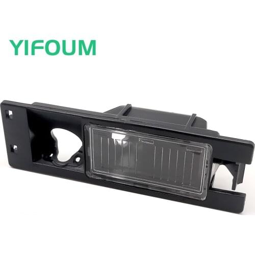 YIFOUM Car Rear View Camera Bracket License Plate Lights for Chevrolet Holden Volt Vauxhall Meriva/Fiat Panorama Doblo 263