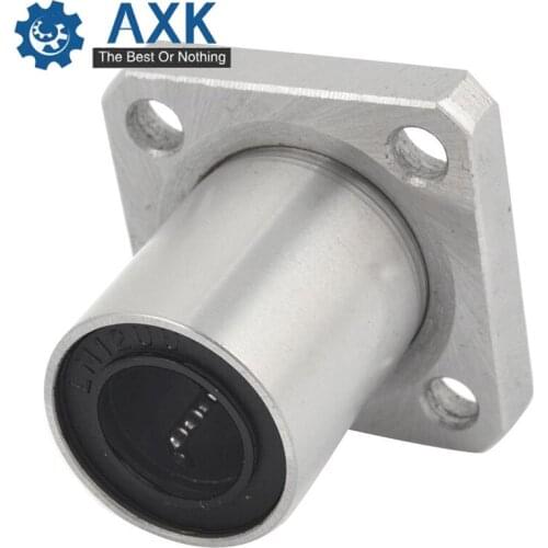 LMK8UU 1pc LMK8 UU Square Flange Linear Bearing dr: 8mm SMK8