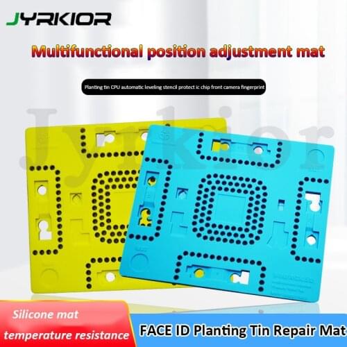 Multifunctional Magic Mat Dot Matrix Projector Face ID Fingerprint Front Facing Camera CPU Planting Tin Repair Silicone Pad