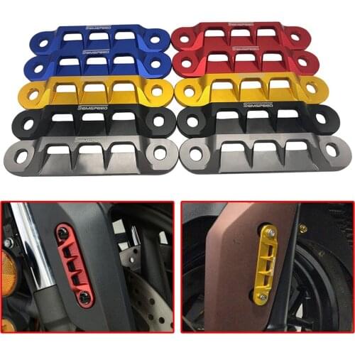 CNC Motorcycle XMAX300 Parts 2017-2019 2020 Front Mud Guard Fender Axle Plate Decorative Slider For YAMAHA XMAX 250 X-max 300