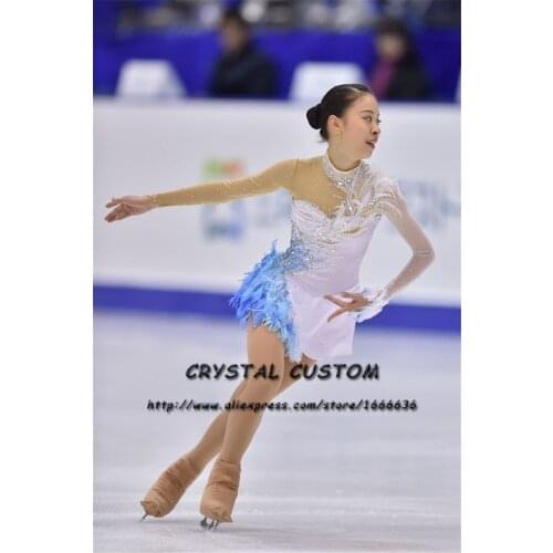 Custom Girls Figure Skating Dresses Graceful New Brand Ice Skating Dresses For Competition DR4374