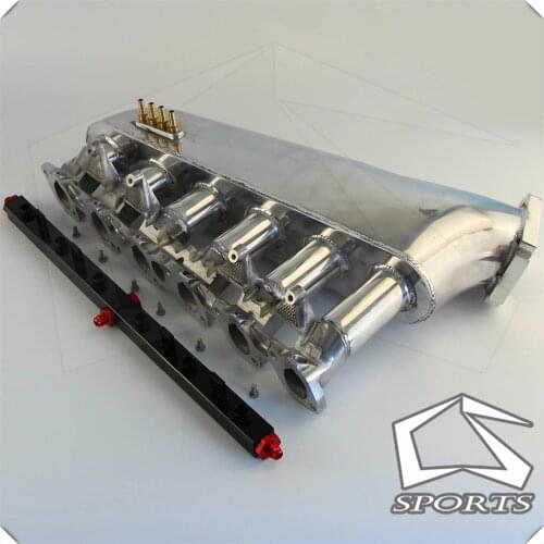 Intake Manifold Plenum + Fuel Rail Fits For B*MW E*30 M*20 3*20i / 3*25i 1987-1991