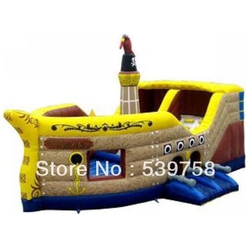 Manufacturers selling inflatable trampoline, inflatable slides,Inflatable Pirate Ship TB-003