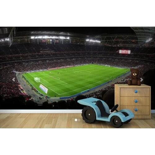 Custom 3 d stereoscopic wallpaper, Night Time Wembley Stadium for children room living room TV wall vinyl papel DE parede