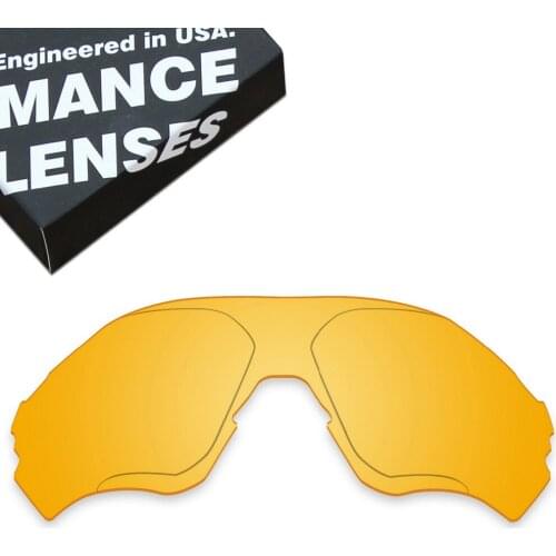 ToughAsNails Replacement Lenses for Oakley EVZero Range Sunglasses Clear Yellow