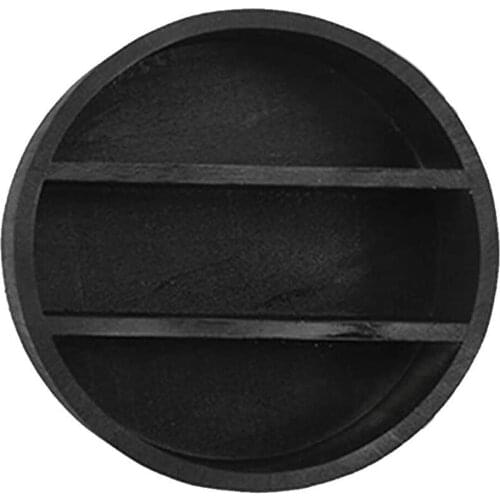Hanging Storage Display Shelf Round Wall Mounted Floating Moon Shelves 9.8" Bathroom Black Nursery Bedroom Kitchen Wooden