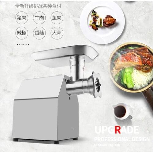 High Quality Stainless Steel Meat Grinders Electric Small Automatic Sausage Chicken Bones Maker Multi functional Mincer
