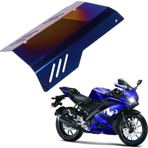 Motorcycle Exhaust Pipe Muffler Protector Heat Shield Cover Guard Anti-Scalding Cover for Yamaha YZF R15 V3 2017-2021
