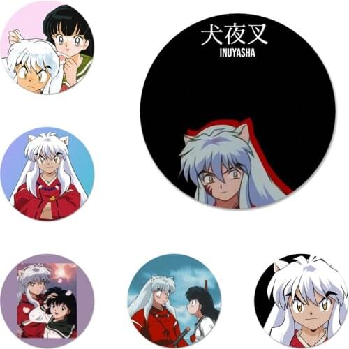 Anime Inuyasha Badge Brooch Pin Accessories For Clothes Backpack Decoration gift