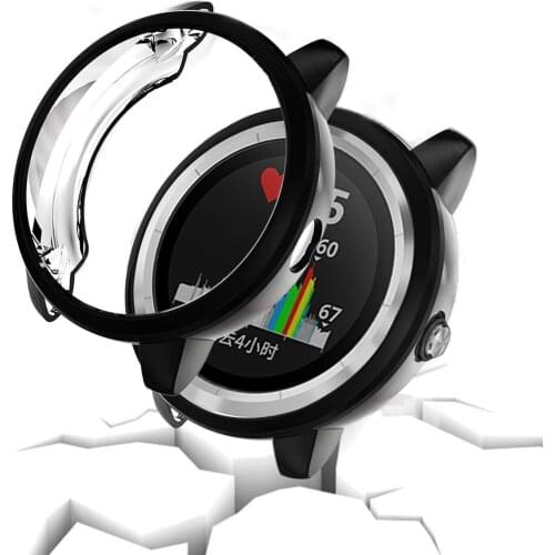 1PC Case Cover For Garmin vivoactive 3 Smartwatch Accessories Ultra-thin TPU Plating Protective Cover Quality Protective Case