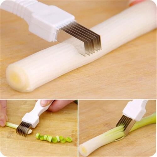 1Pcs Vegetable Shredder Fruit Onion Cutter Slicer Peeler Chopper Kitchen Gadget Tool Scallion Knife Shred Tools