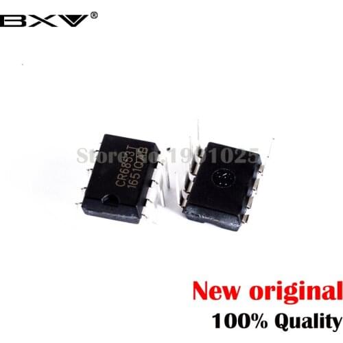 10PCS CR6853T DIP8 CR6853 DIP 6853T DIP-8 NEW original In Stock