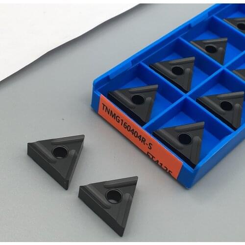 10PCS TNMG160404 R S FT4125 High Quality external metal turning tool lathe tool CNC machine cutting tool milling cutter