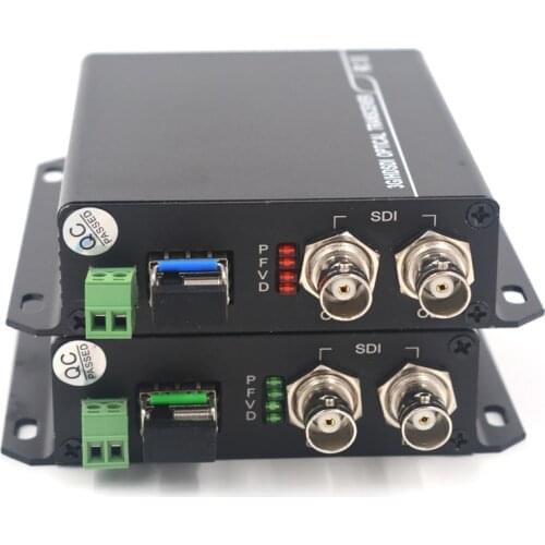 3G HD SDI Video/Audio/RS485 Data over Fiber optic Media Converters Transmitter Receiver single fiber 10Km SFP LC HD video