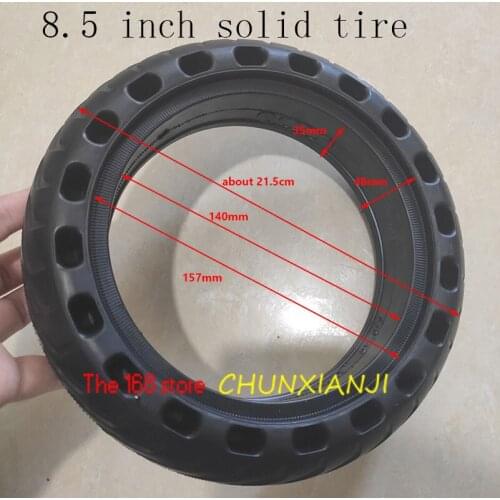 8.5-inch solid tire 8.5'' inflation-free explosion-proof tubeless tyre for xiaomi Mijia M365 Scooter free shipping
