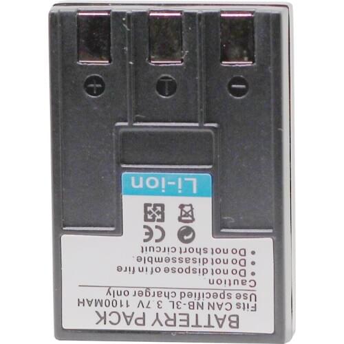 Doscing 1Pc 1100mAh NB-3L NB3L NB 3L Rechargeable Batteries Camera Battery For Canon PowerShot SD500 SD110 SD10 NB 3L Wholesale