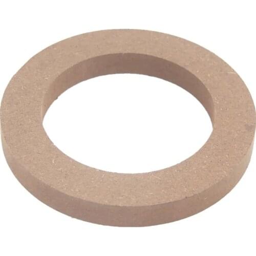 Car Audio Speaker Pad 4 Inch 5 Inch 6.5 Inch 6X9 Inch Speaker Gasket Shockproof Wood Universal Audio Wood Gasket Pair Packaging