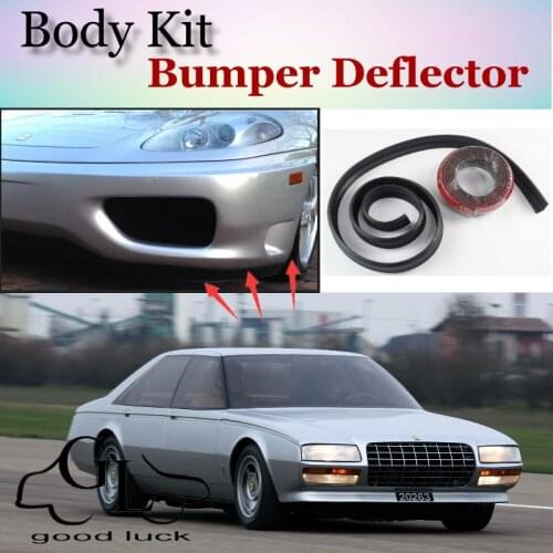 Body Kit Bumper Lip Deflector Lips For Ferrari Pinin Front Spoiler Skirt Scratch Proof Adhesive / Car Front Lip