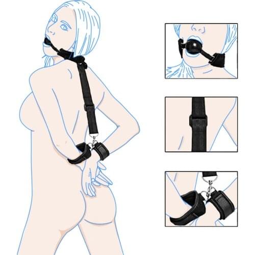 Erotic Adult Games Sex Toys For Woman Couples Restraints Slave Strapon Mouth Gag Handcuffs No Vibrator Bdsm Bondage Slut Sexshop
