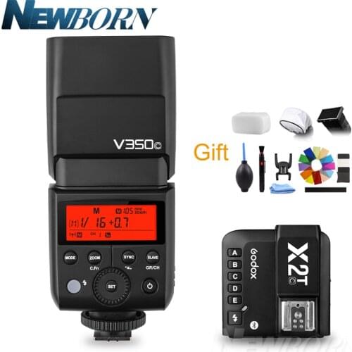 Godox V350C TTL HSS 2.4G Li-ion Battery Faster Recycle Time Speedlite Flash with X2T-C Transmitte Trigger for Canon