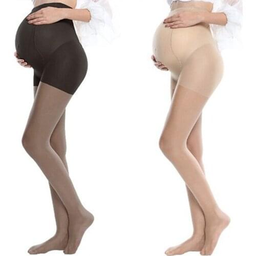 Gravida Pantyhose Maternity Leggings Pregnancy Clothes Pregnant women ultra-thin sexy Black stockings Nylon super Elastic silk