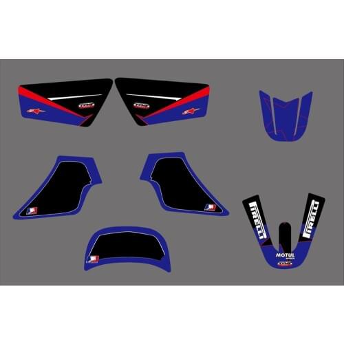 H2CNC GRAPHICS & BACKGROUNDS DECAL STICKER Kits For Yamaha PW 50 PW50 PIT bike