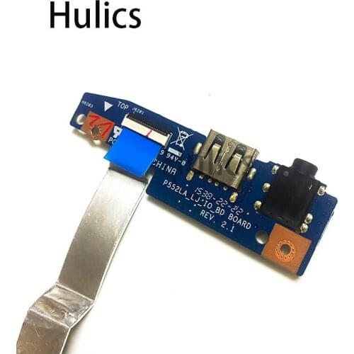 Hulics Original for ASUS P2520LA P552LA-LJ 60NX0060-IO1020 USB Audio Jack I/O Board WORKS