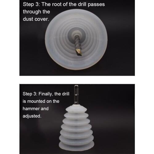 Drill Dust Collector Rubber Dust Cover Electric Hammer Drill Power Tool Dremel Accessories SUB Sale