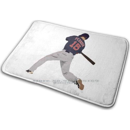 Dustin Pedroia Navy Mat Rug Carpet Anti-Slip Bedroom Entrance Door Mat Dustin Pedroia Bosox Boston Bos Sox Al Al East American