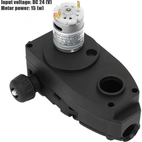 24V DC 15W Mig Welder Wire Feeder Black Wire Feed Motor Welding Assembly for MIG Welding Machine Fine workmanship