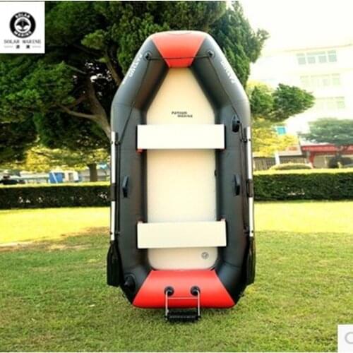 Wholesale 3 Person PVC Inflatable Fishing Boat Rowing Kayak Canoe With Free Accessories For Water Entertainment