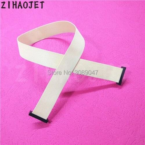 10pcs Xaar 382 printhead flat cable for Wit-color 2000 3000 Smart 600 eco solvent printers data cable 27cm long